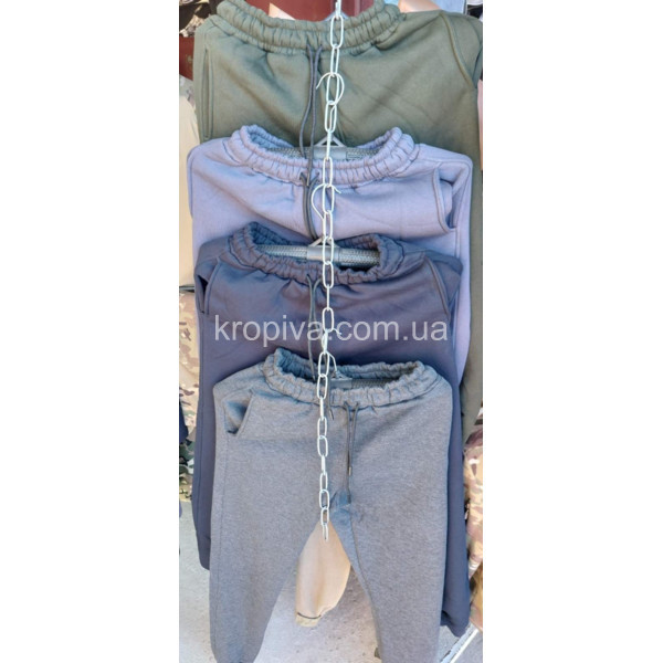Мужские спортивные штаны на флисе норма Турция Vipstar оптом  (051123-684)