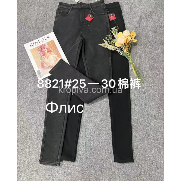 Женские джинсы на флисе оптом 121123-727