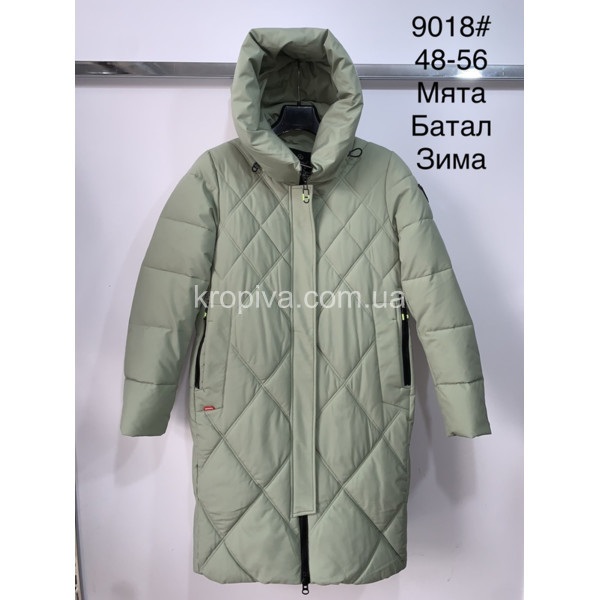 Женская куртка зима батал Турция оптом 261123-626