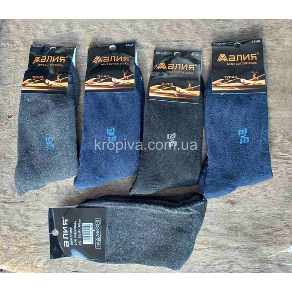 Чоловічі шкарпетки махра оптом 301123-654