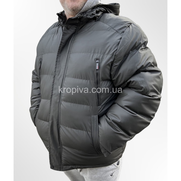 Мужская куртка батал В16 зима оптом  (021223-761)