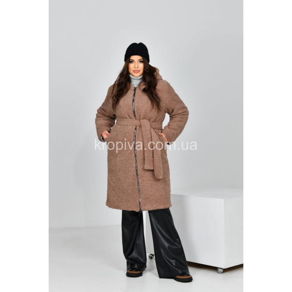 Жіноче пальто 500 напівбатал оптом 070124-08