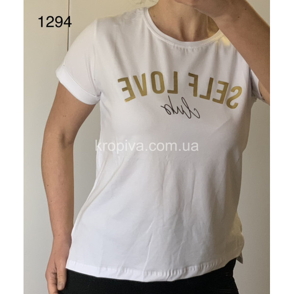 Жіноча футболка норма оптом  (190324-265)