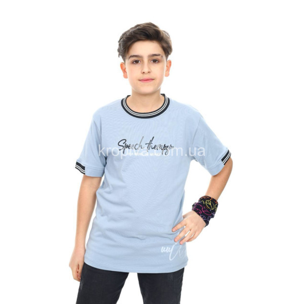 Дитяча футболка 10-14 років Туреччина оптом 260324-785