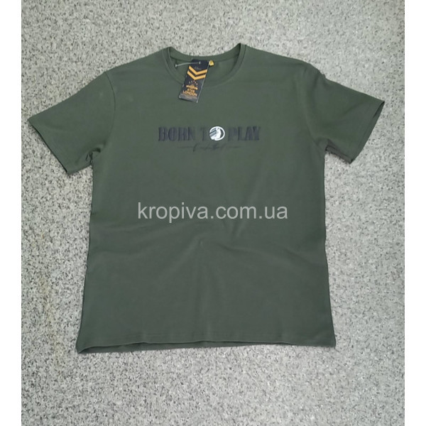 Чоловічі футболки батал Туреччина оптом  (100424-637)
