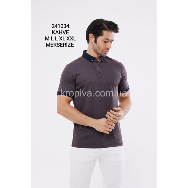 Мужская футболка-поло норма Турция оптом 140424-612