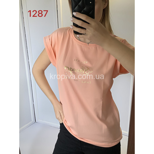 Женская футболка норма оптом 250424-585