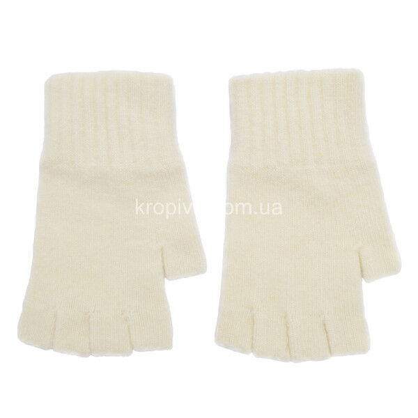 Перчатки женские 49836 беспалые шерсть оптом 251024-653