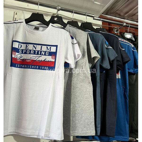 Мужская футболка норма микс оптом 270225-715