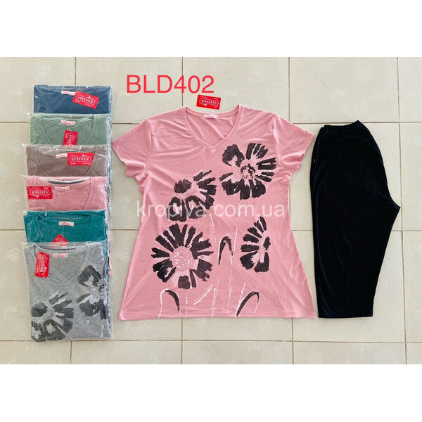 Женский костюм батал микс оптом 230325-676