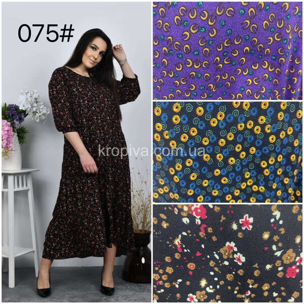 Женское платье батал микс оптом 120425-701