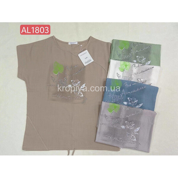 Женская футболка 1803 норма оптом 010525-0164