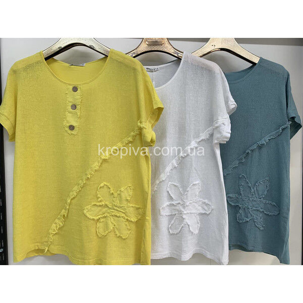 Жіноча футболка 7588 батал оптом 040525-0175