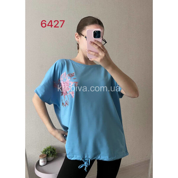 Женская футболка 6427 полу батал  070525-255