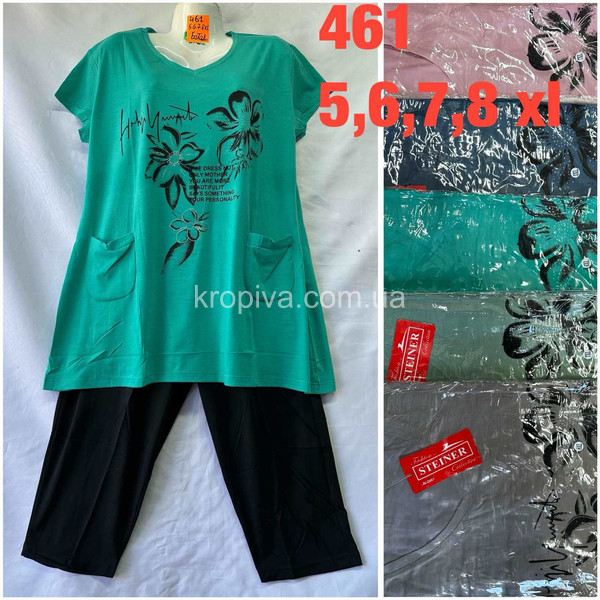 Женский костюм 461 батал микс  080525-61