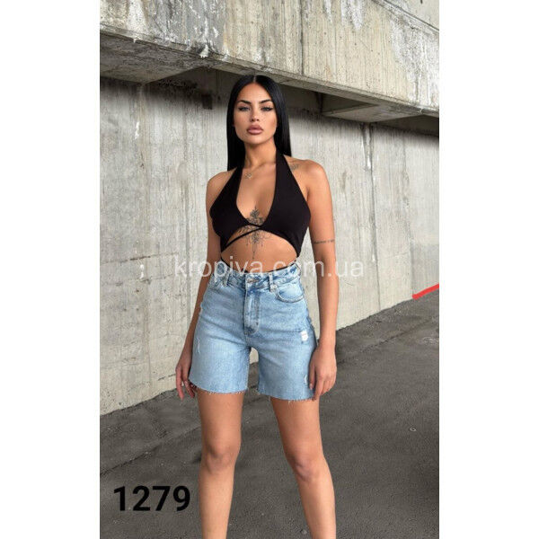 Джинсовые женские шорты оптом 120525-82