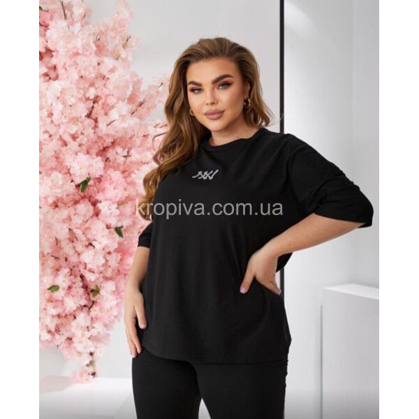 Женский костюм бриджи+кофта полубатал оптом 260525-724