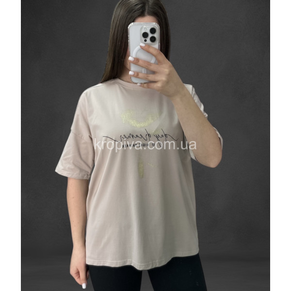 Женская футболка 25032 оптом 030625-642