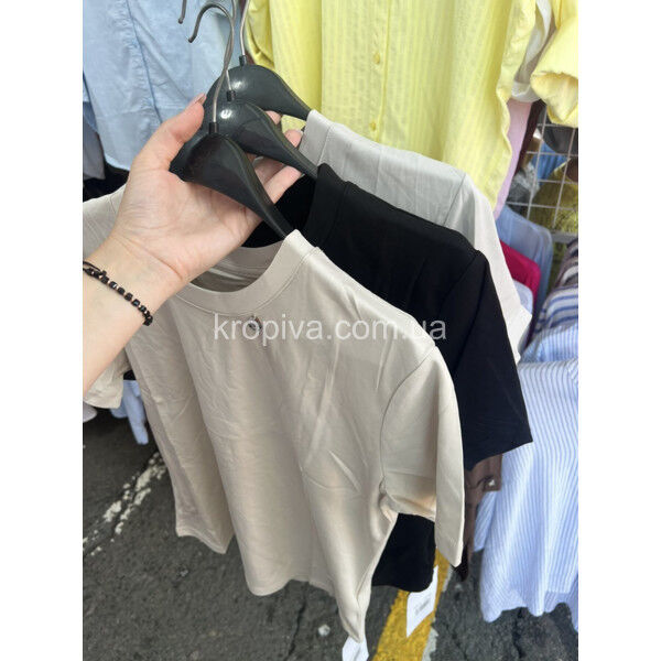 Женская футболка норма Турция микс оптом 060725-721