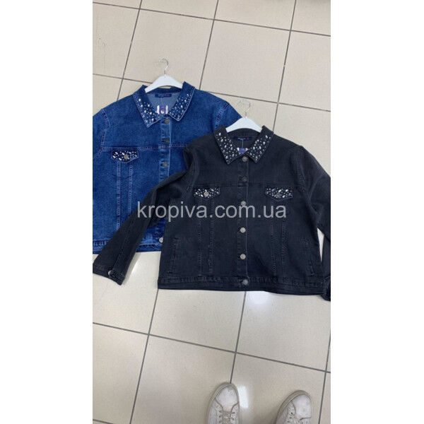 Жіночий джинсовий кардиган оптом 220725-101