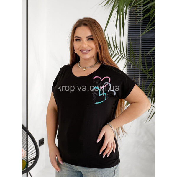 Женская футболка 2507 батал оптом 230725-07