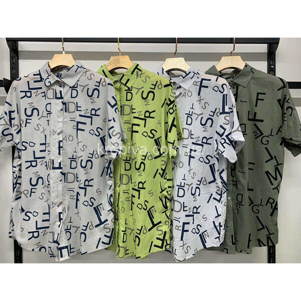 Женская рубашка 9015 батал оптом 240725-089