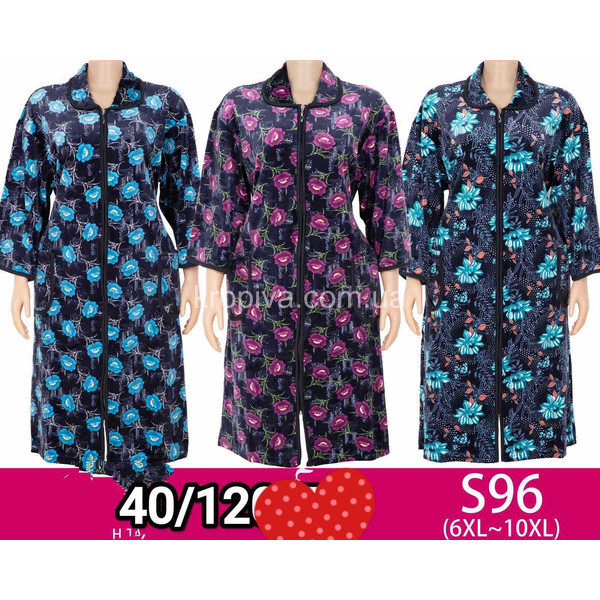 Женский халат микс оптом  (300725-194)