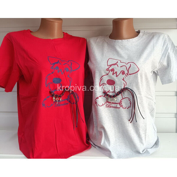 Женская футболка норма микс оптом 020825-773