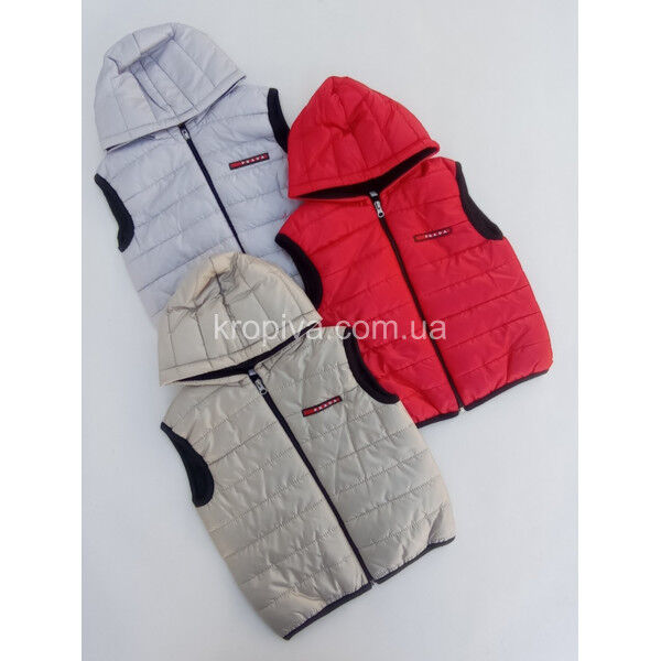 Детская жилетка на мальчика 7-9 лет Турция оптом 100825-645