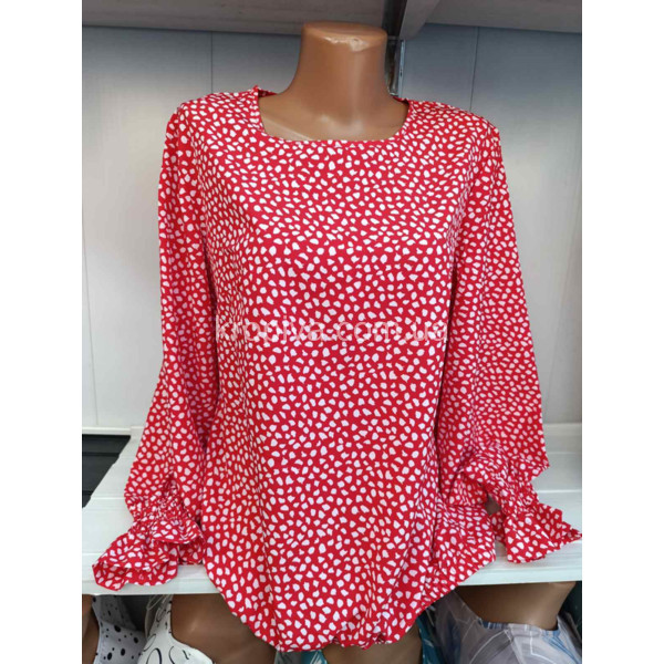 Жіноча блузка 585 напівбатал оптом 240825-766