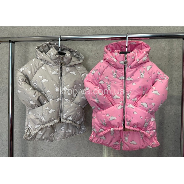 Дитяча куртка на дівчинку 4-7 років оптом 160925-787