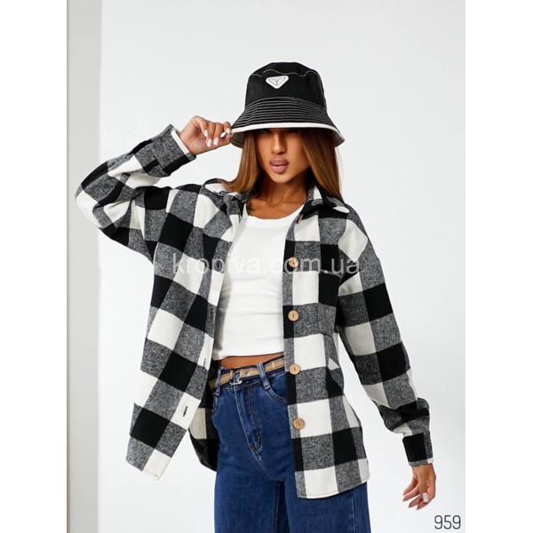 Женская рубашка 959 кашемир оптом 170925-644