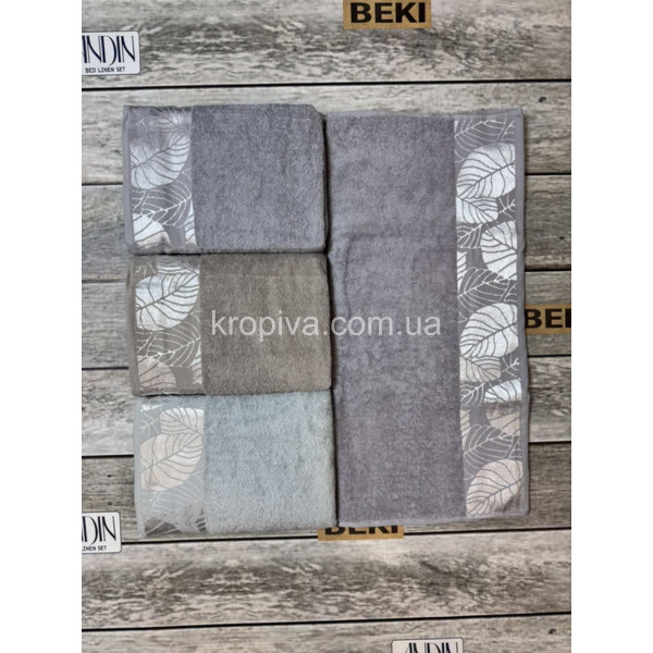 Рушник махровий 5815 мікс оптом 240925-0148