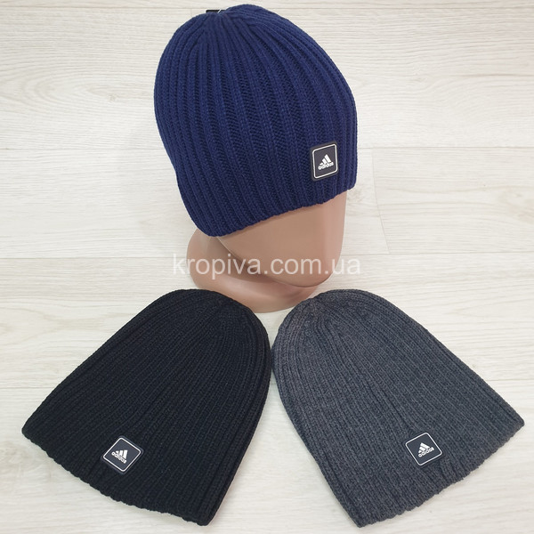 Мужская шапка одинарная микс оптом 300925-665