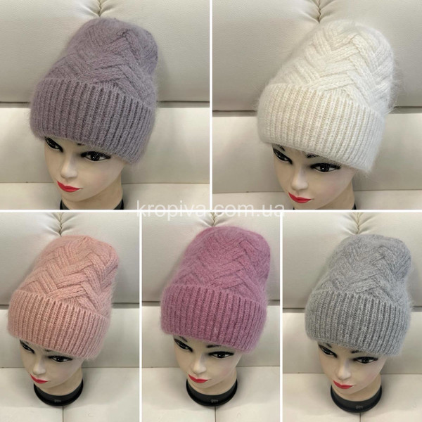 Женская шапка одинарная оптом 031025-89