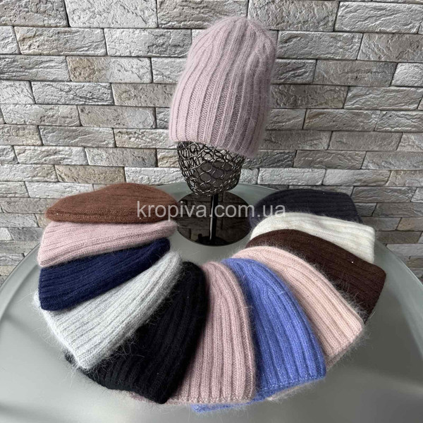 Женская шапка двойная оптом 061025-114