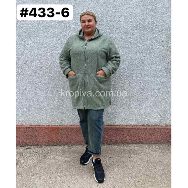 Женский кардиган-шубка 433 батал оптом 061025-757