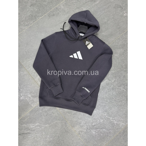 Мужской батник с капюшоном оптом 111025-23