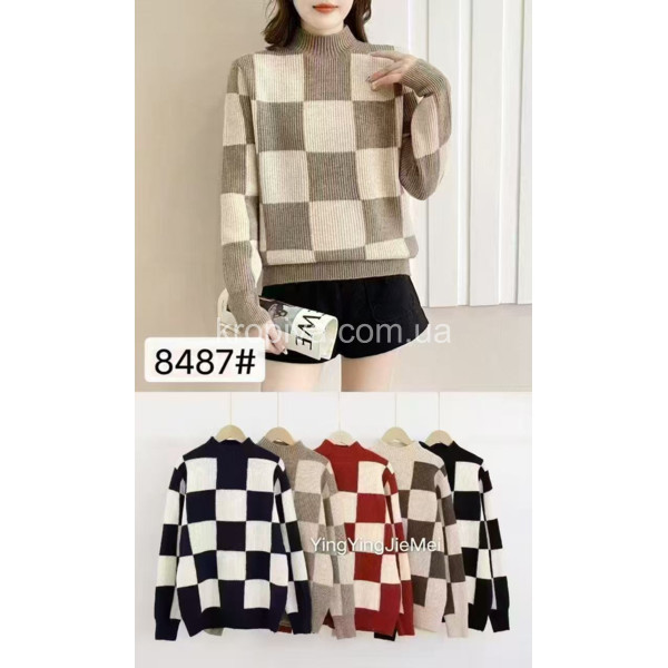 Женский свитер полубатал микс оптом 241025-040