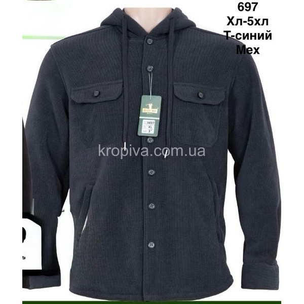 Мужская рубашка норма 697 оптом 011125-32