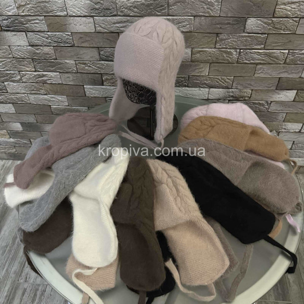 Женская шапка ушанка 24121 оптом 031125-152