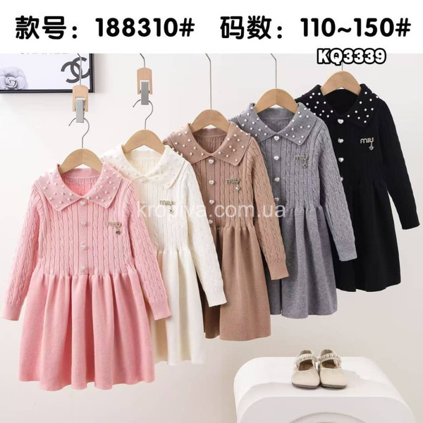 Детское платье вязка оптом 301025-746