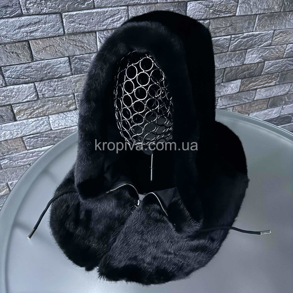 Женский капор 25-034 регулятор шнуровка + молния оптом 091125-66