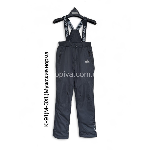 Чоловічі спортивні штани норма утеплені оптом 061125-635