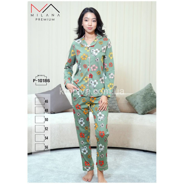 Женская пижама Р-н 10186 норма оптом 021225-068