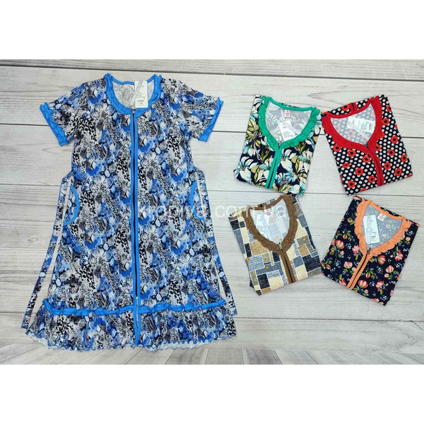 Женский халат 3110 микс оптом 081225-33