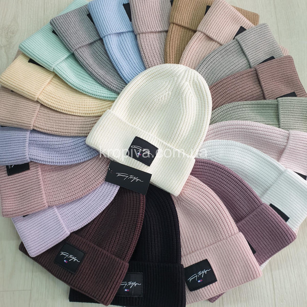 Женская шапка молодежная микс оптом 051225-718