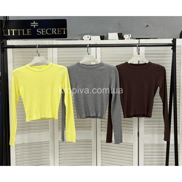 Женский лонгслив 307 кашемир микс оптом 151225-709