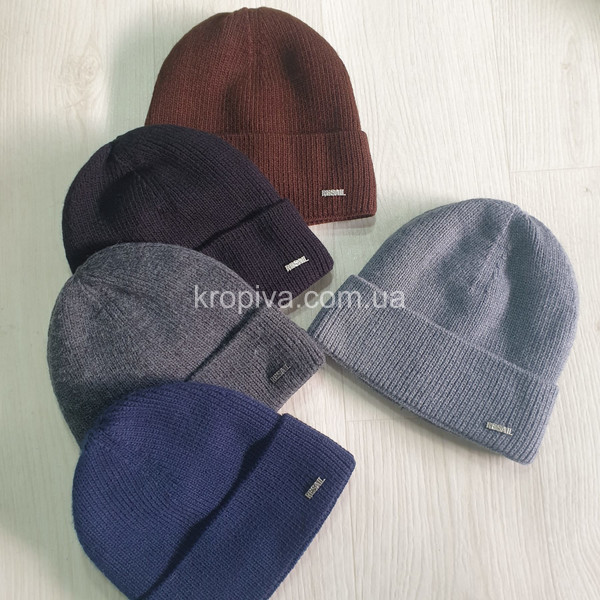 Мужская шапка на флисе микс оптом 161225-788