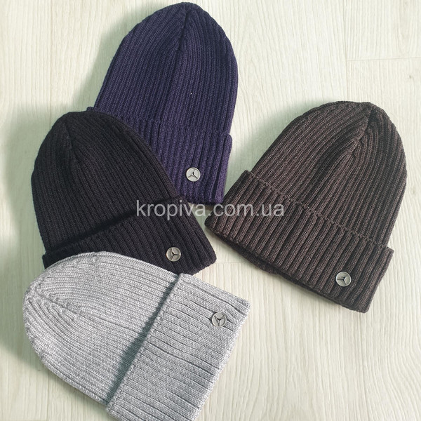Мужская шапка одинарная микс оптом 161225-798